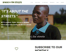 Tablet Screenshot of madeinthestreets.org